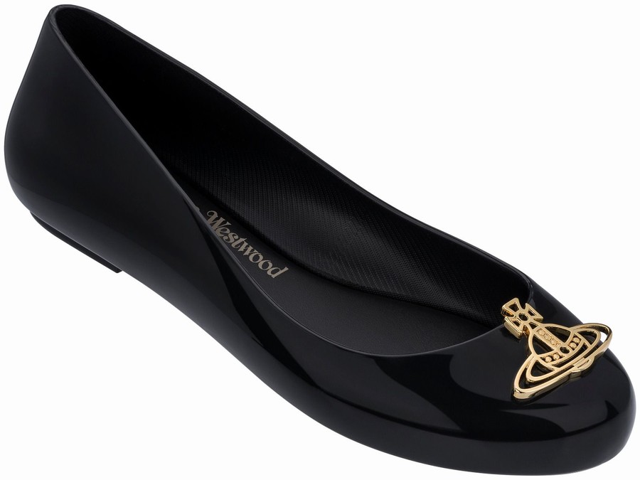 Bailarinas Melissa Vivienne Westwood Space Love Niños - Negras - Argentina VOZ-869701